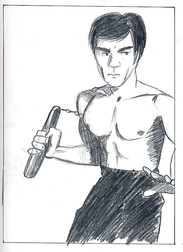 Draw Bruce Lee